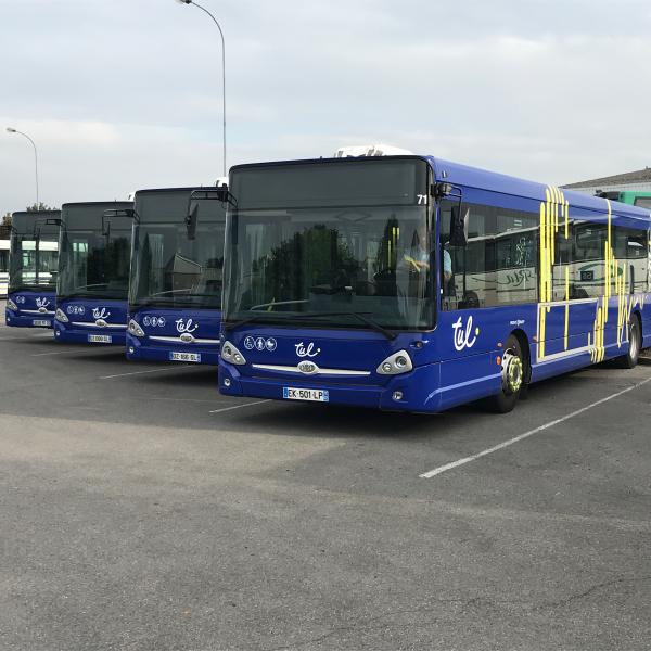 Laon, France, Bus, Mobilité