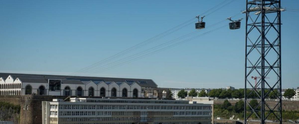 Brest - Bibus network - cable car