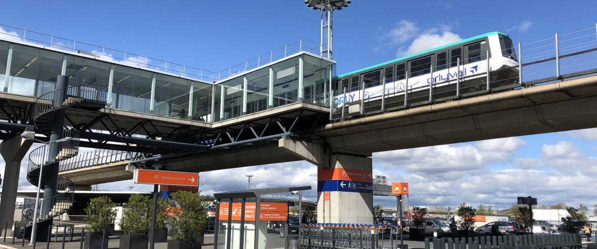 Orly France metro mobility