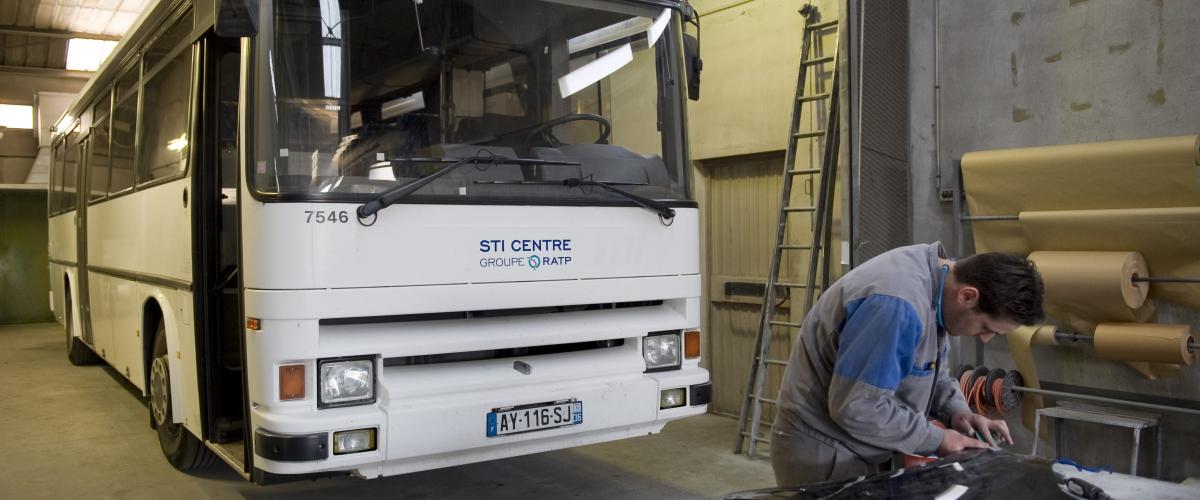 Un bus STI Centre en mobility