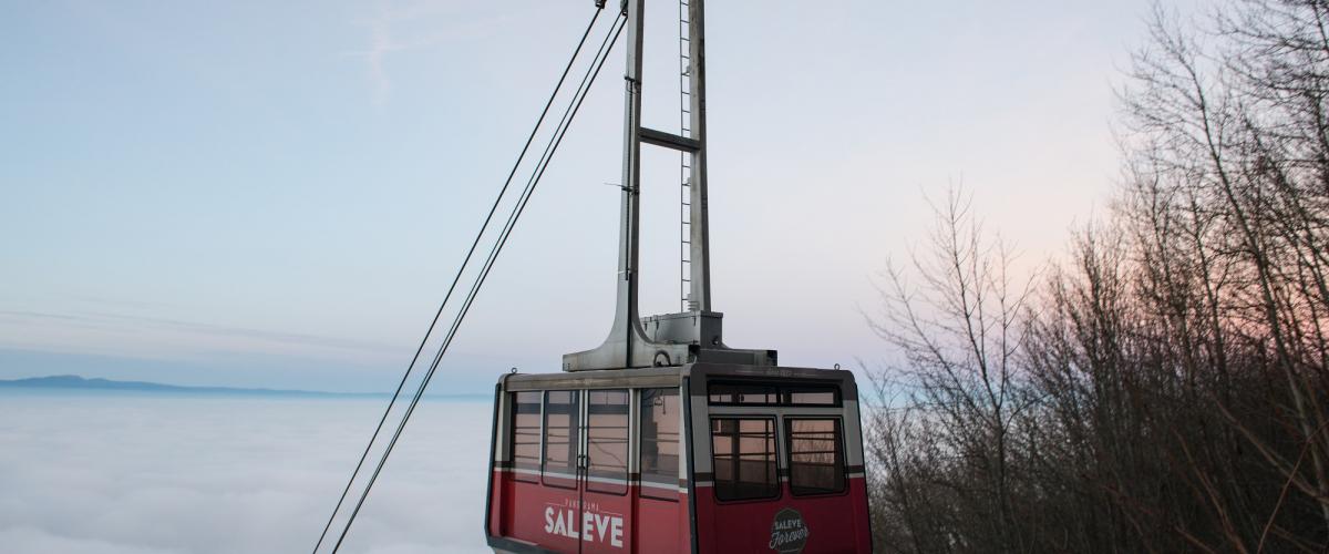 Le téléphérique d'Etrembières, dit du Salève, en mobility