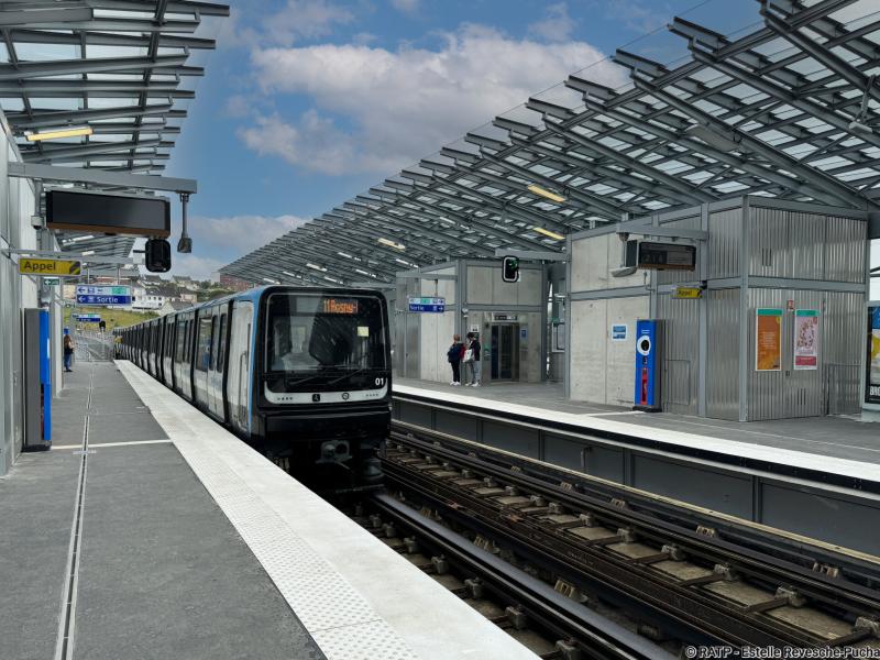 A new milestone reached for the mobility in Paris: Line 11 now connects major hub Châtelet to Rosny-Bois-Perrier